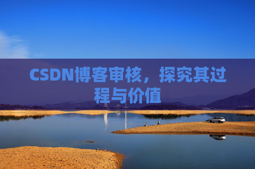 CSDN博客审核，探究其过程与价值